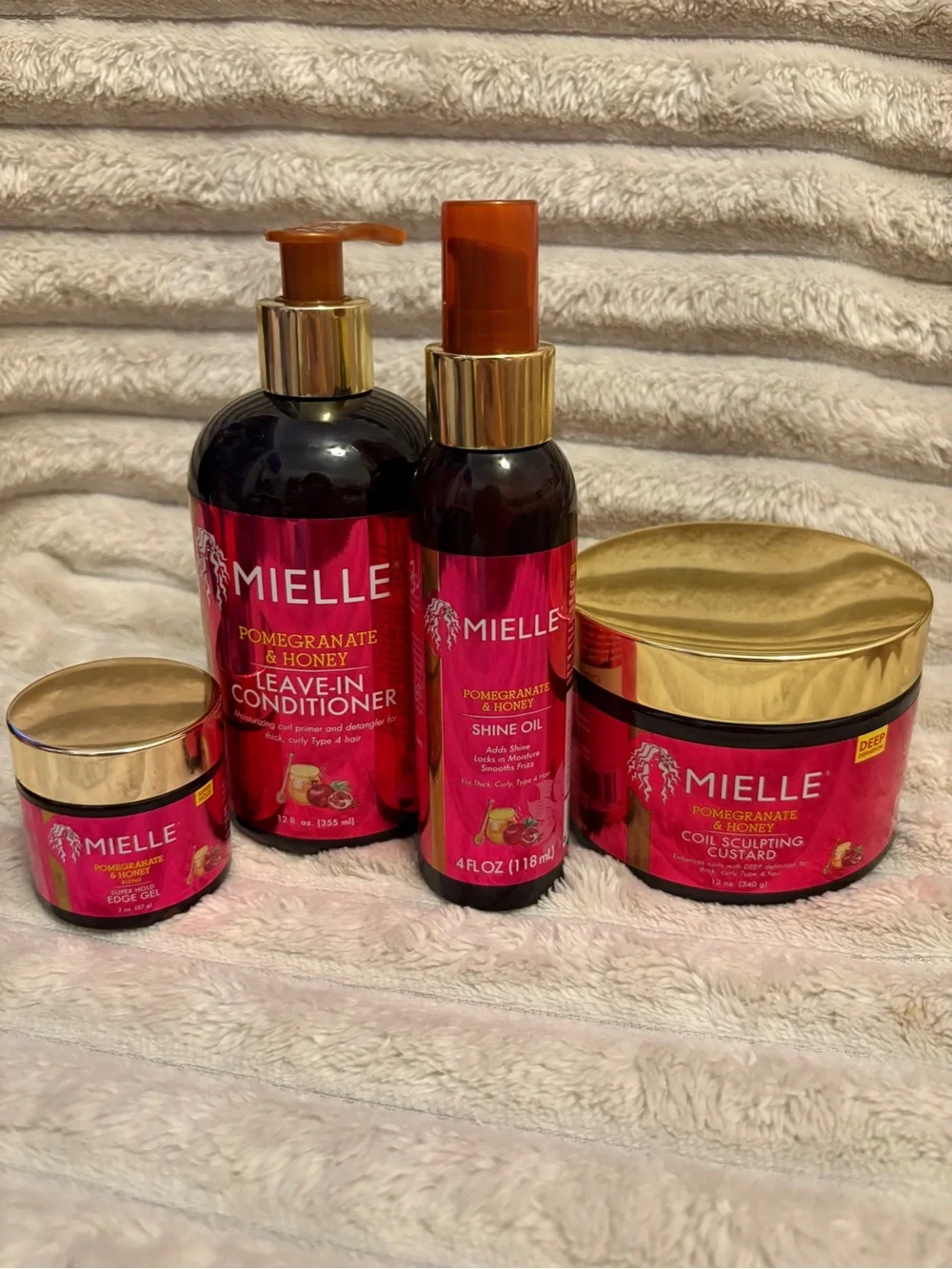 4pc Curly Hair Care Bundle